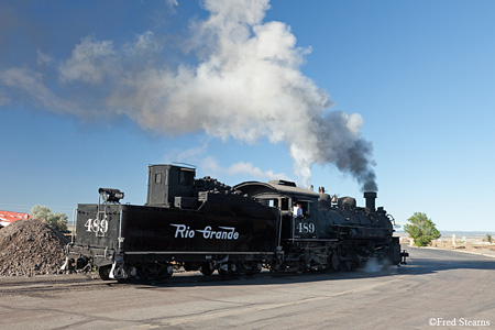 Cumbres and Toltec Scenic Railroad Steam Engine 489